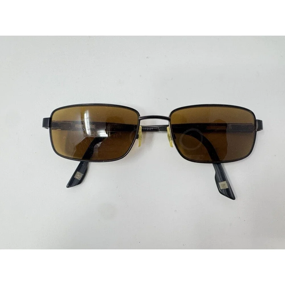 Marchon East Side Fulton 001 Brown Eyeglass Frames 54-17-140